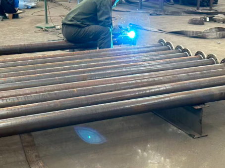 丰台20#无缝注浆管加工108*6钢花管棚管